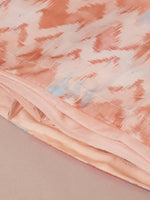 Thumbnail for House of Panchhi Peach Organza Floral Printed Lehenga choli & Dupatta - Distacart