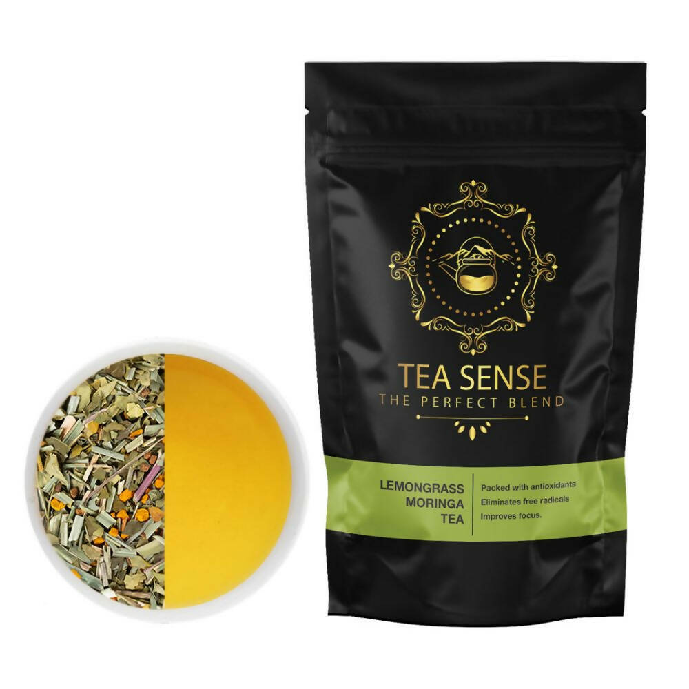 Tea Sense Lemongrass Moringa Tea - Distacart