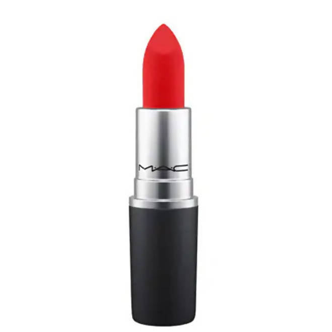 Mac Powder Kiss Lipstick - You’re Buggin’, Lady Yellow Red