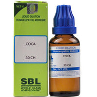 Thumbnail for SBL Homeopathy Coca Dilution 30 CH