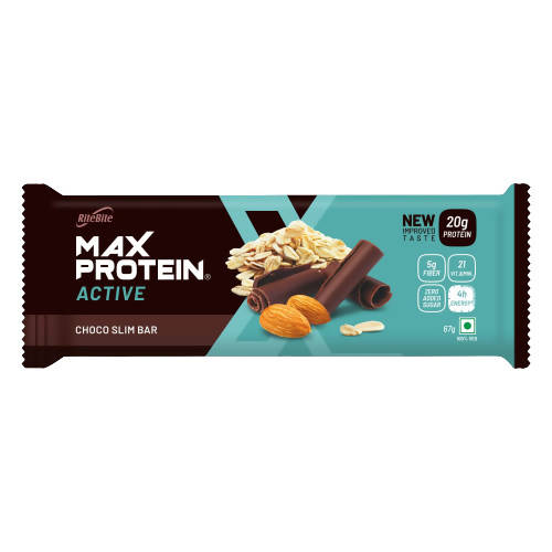 RiteBite Max Protein Active Choco Slim Bar - Distacart