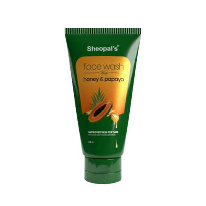 Sheopal's Honey papaya Face wash - Distacart