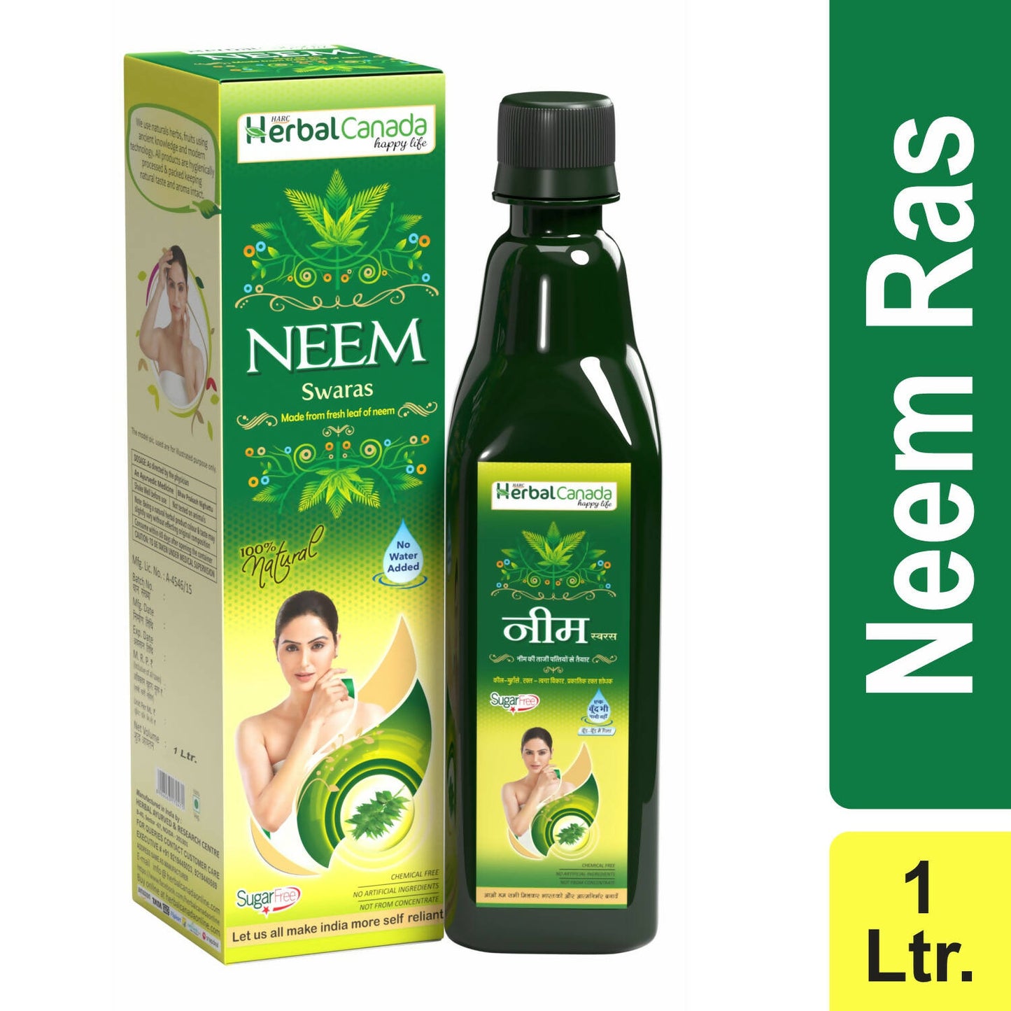 Herbal Canada Neem Ras - Distacart