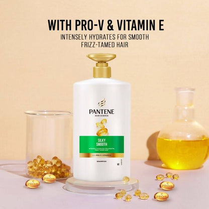 Pantene Advanced Hair Fall Solution Silky Smooth Care Shampoo - Distacart
