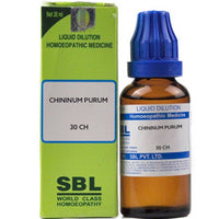 Thumbnail for SBL Homeopathy Chininum Purum Dilution