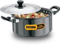 Thumbnail for Hawkins Futura Hard Anodized Cook-n-Serve Stewpot 2.25 L with Lid (AST225) - Distacart