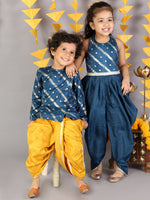 Thumbnail for Lil Drama Girls Jumpsuit - Teal Blue - Distacart