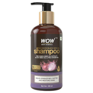 Wow Skin Science Red Onion Black Seed Oil Shampoo & Conditioner Combo