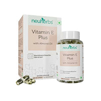 Thumbnail for Neuherbs Vitamin E Plus Veg Capsules With Almond Oil - Distacart