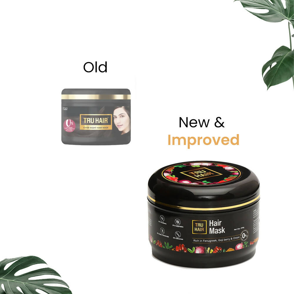 Tru Hair & Skin Fenugreek, Goji Berry & Onion Hair Mask - Distacart