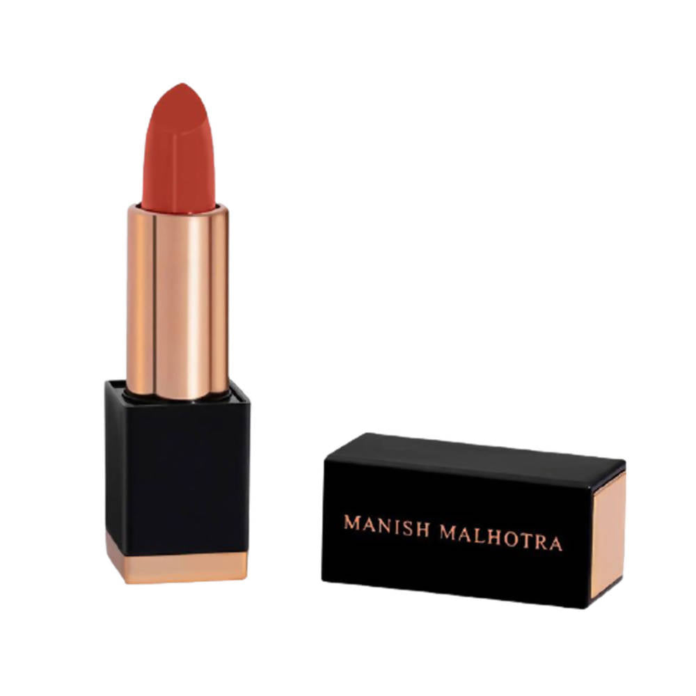 Manish Malhotra Soft Matte Lipstick - Burnt Rust - Distacart