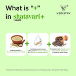 Thumbnail for Vedistry Shatavari Tablets - Distacart