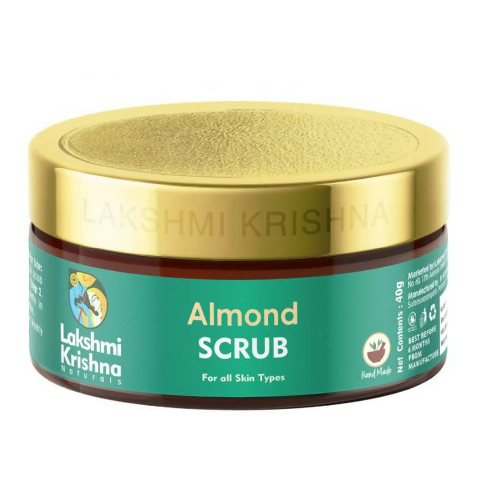 Lakshmi Krishna Naturals Almond Scrub - Distacart