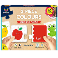 Thumbnail for Webby Colors 2 Pieces Learning Pack Jigsaw Puzzle For Kids - Distacart