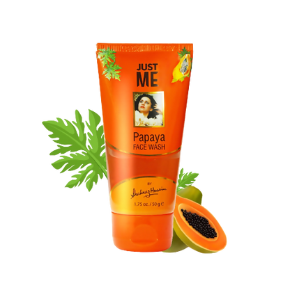 Just Me by Shahnaz Husain Papaya Face Wash - Distacart