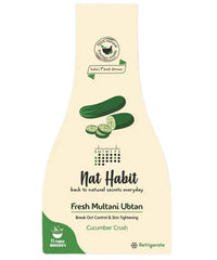 Thumbnail for Nat Habit Cucumber Crush Fresh Multani Ubtan - Distacart