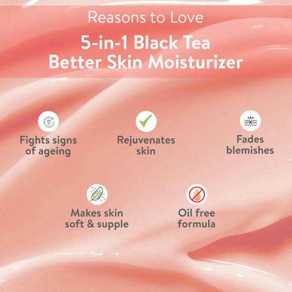 description belora paris 5 in 1 black tea better skin moisturizer about