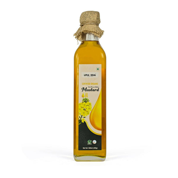 Upaveda Organic Cold Pressed Yellow Mustard Oil - Distacart
