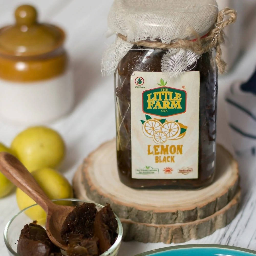 The Little Farm Co Lemon Black Pickle
