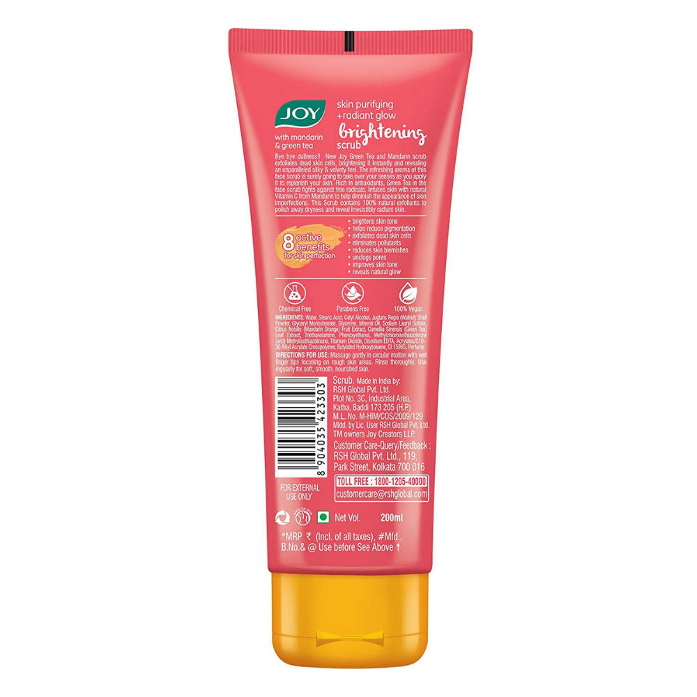 Joy Skin Purifying + Radiant Glow Brightening Scrub - Distacart