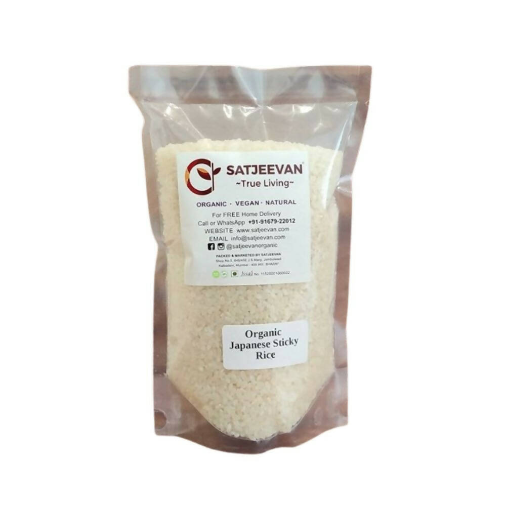 Satjeevan Organic Japanese Sticky Rice - Distacart
