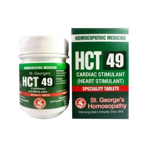 St. George&#39;s Homeopathy HCT 49 Tablets