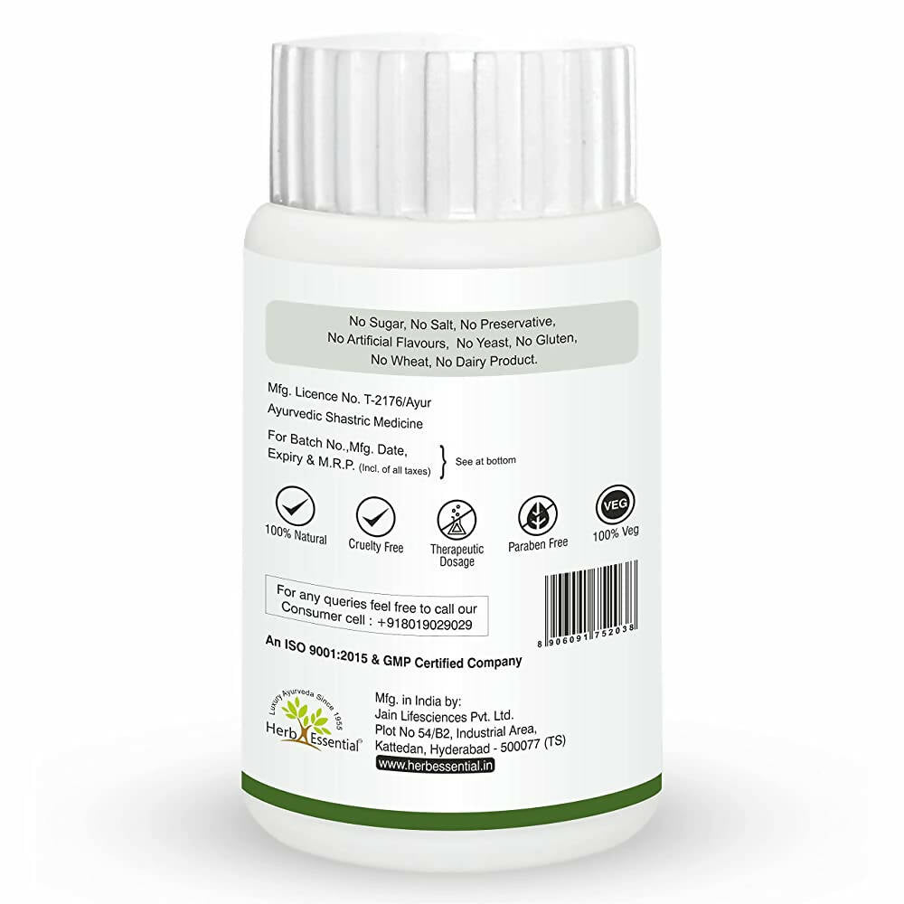 Herb Essential Bhringraj 500mg Tablets - Distacart
