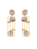 Thumbnail for VOJ Women Gold Color stainless steel Earrings - Distacart