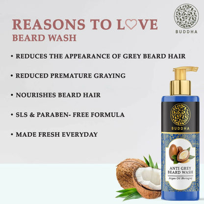 Buddha Natural Anti Grey Beard Wash - Distacart
