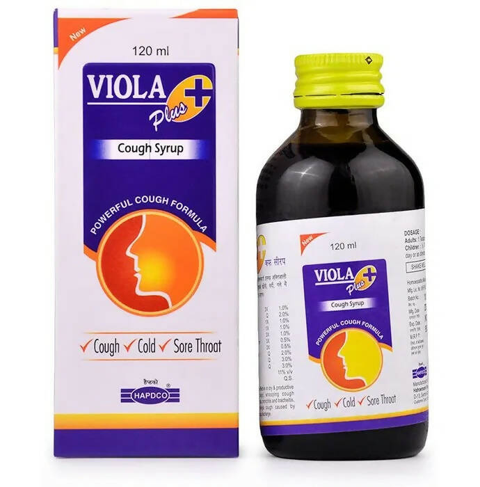 Hapdco Viola Plus Cough Syrup - Distacart