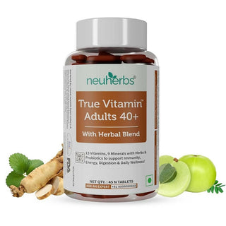 Neuherbs True Vitamin Adult 40+ Tablets - Distacart