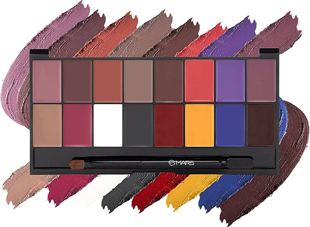 MARS Infinity Lip Palette - 01(Multicolor) - Distacart