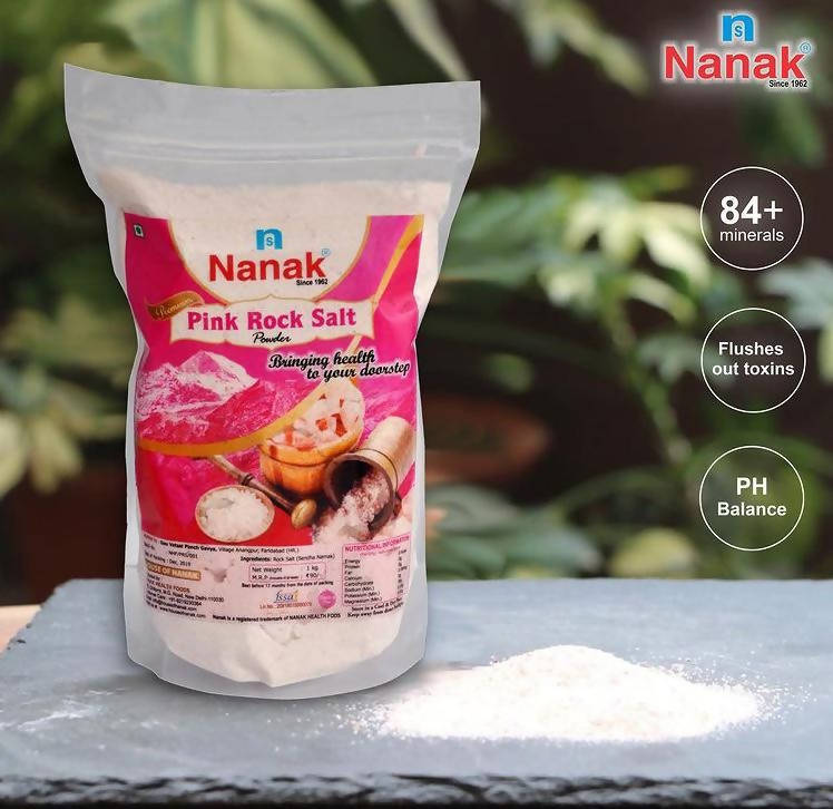 Nanak Himalayan Pink Rock Salt,1Kg - Distacart