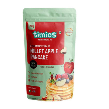 Timios Apple Millet Pancake with Cocoa