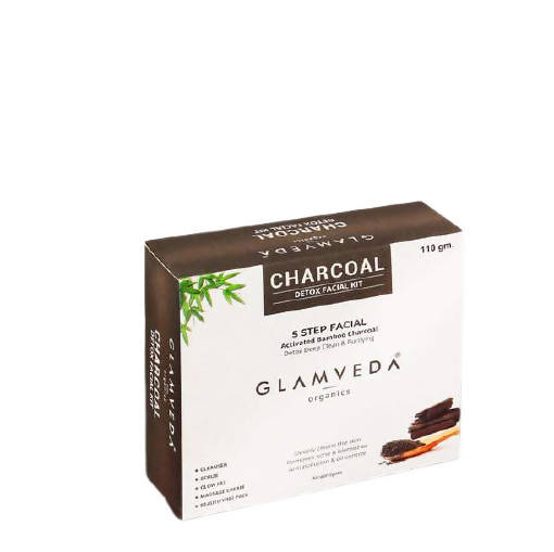 Glamveda Charcoal Purifying & Detox Facial Kit