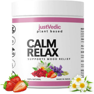 Just Vedic Calm Relax Drink Mix - Distacart