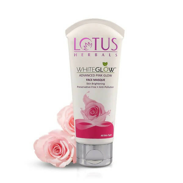 Lotus Herbals Whiteglow Advanced Pink Glow Face Masque - Distacart