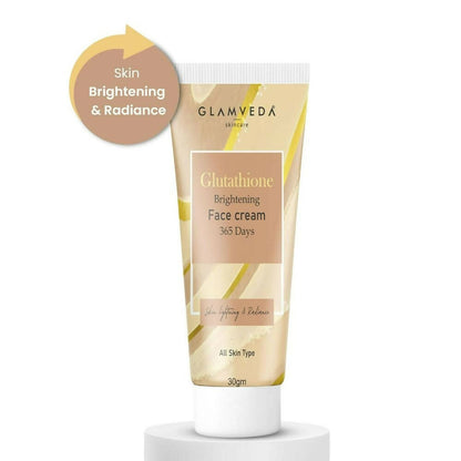 Glamveda Glutathione Brightening Face Cream - Distacart