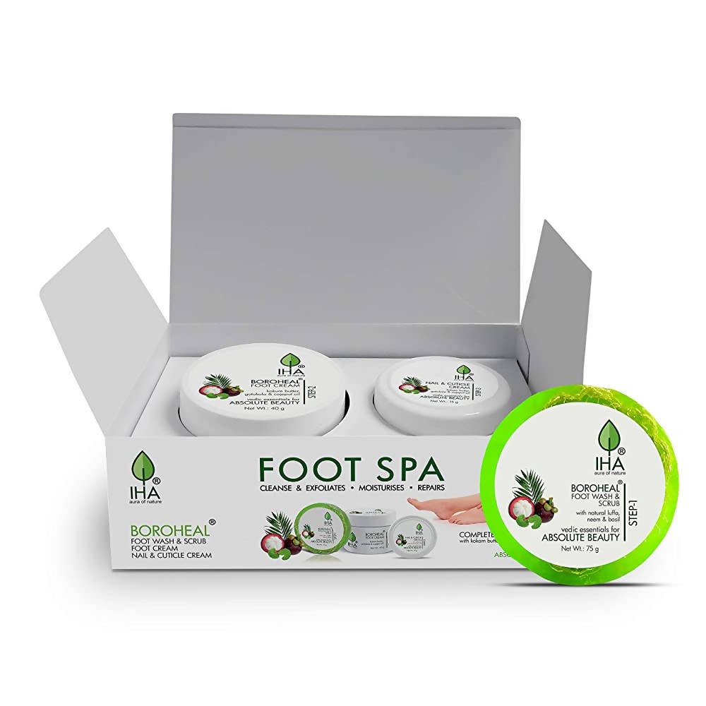 Iha Boroheal Foot Spa Kit - Distacart