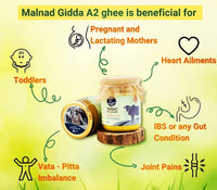Thumbnail for Indic Organics Forest Grazing Malnad Gidda Desi Cow's A2 Ghee