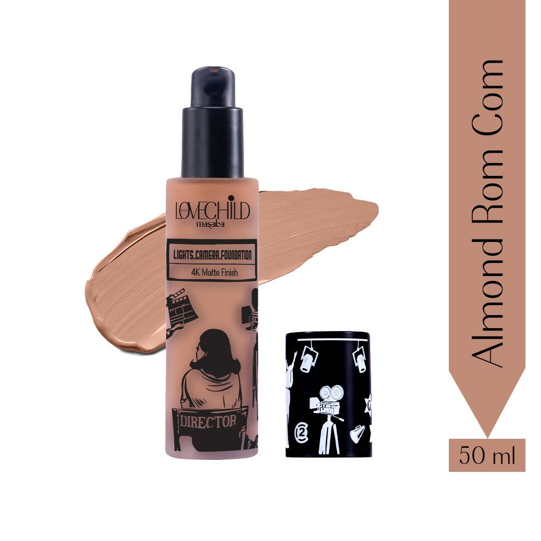 LoveChild By Masaba Gupta Lights. Camera. Foundation - Almond Rom - Distacart