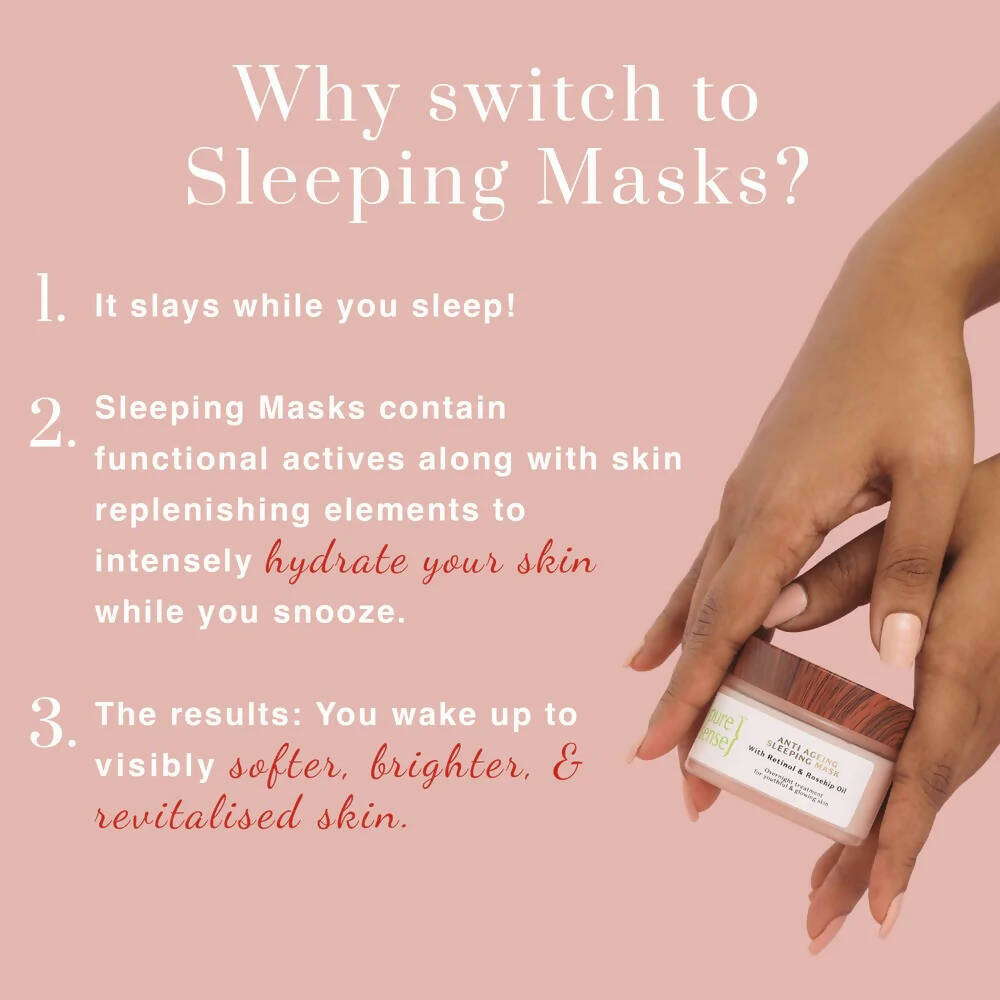 PureSense Anti-Ageing Sleeping Mask - Distacart