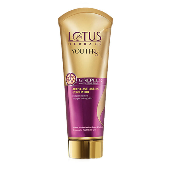 Lotus Herbals YouthRx Gineplex Youth Compound Active Anti Ageing Exfoliator - Distacart