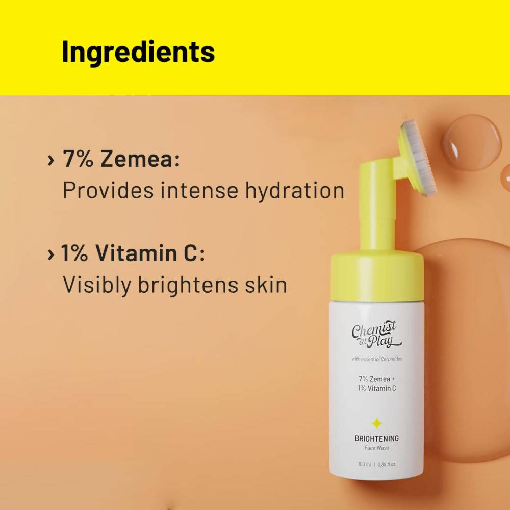 Chemist At Play Brightening Face Wash - Distacart