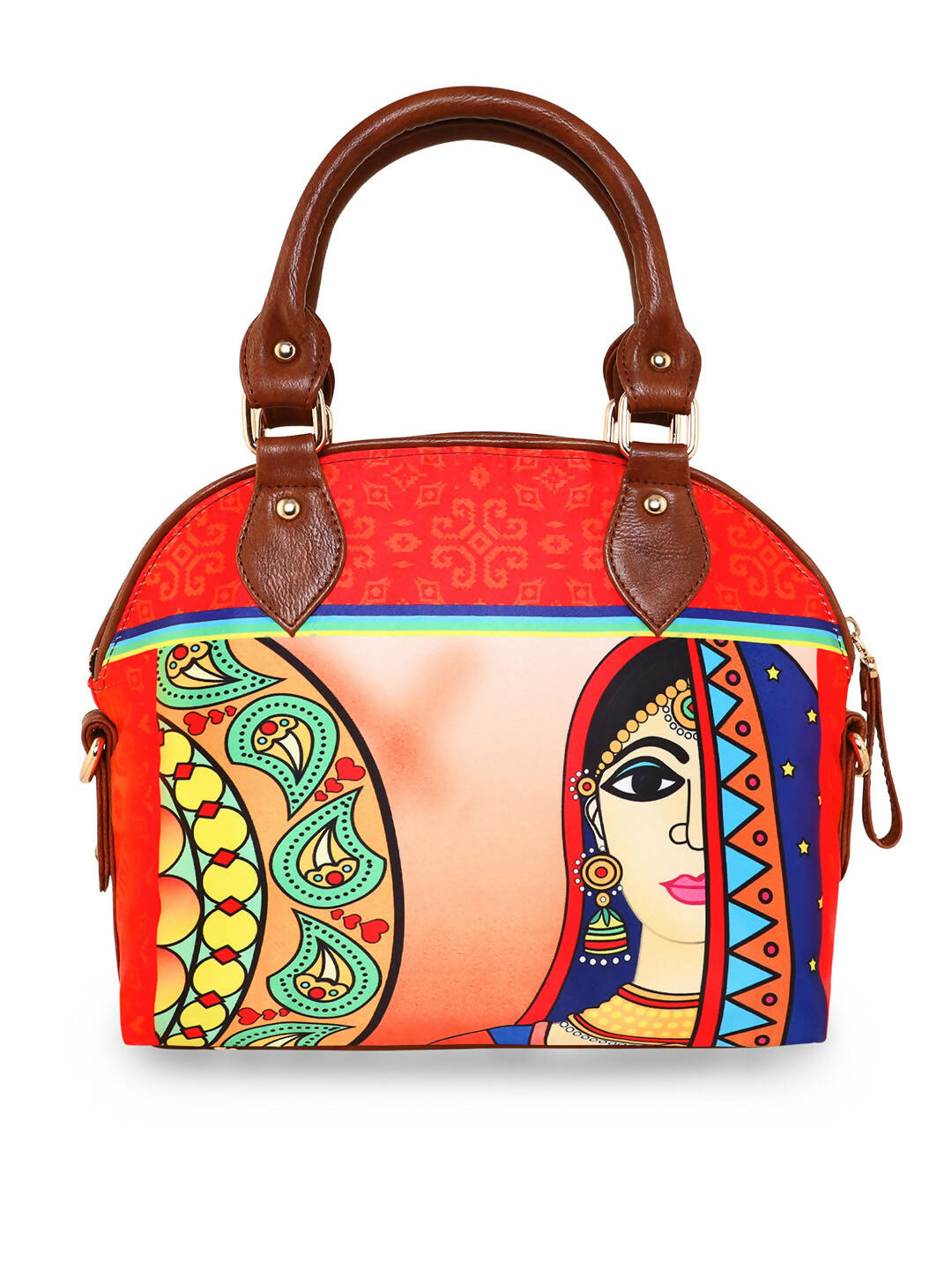 Sabhyata New Dulhan - Satin Handbag With Detachable Sling - Distacart