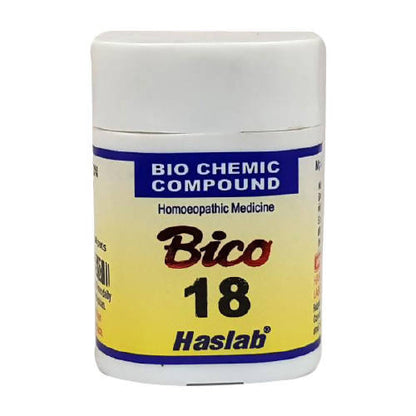 Haslab Homeopathy Bico 18 Biochemic Compound Tablets