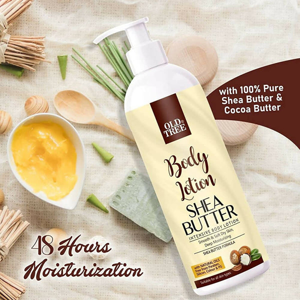 Old Tree Shea Butter Intensive Body Lotion - Distacart