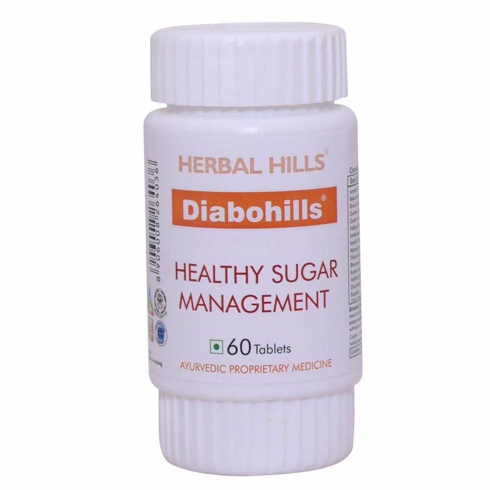 Herbal Hills Diabohills Healthy Sugar Management Tablets 60 Taablets