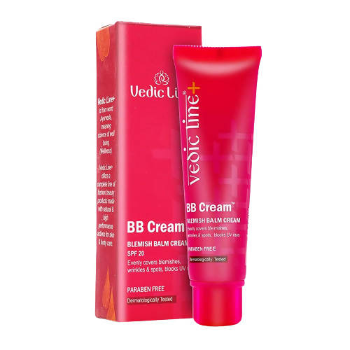 Vedic Line BB Cream Blemish Balm Cream SPF 20 (Fair Color) - Distacart