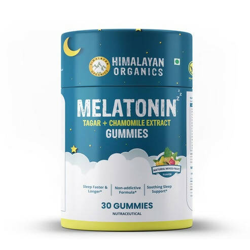 Himalayan Organics Melatonin Tagar + Chamomile Extract Gummies - Distacart